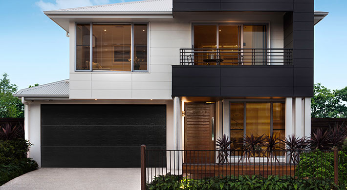 h-flush-closed-black-steel-double-garage-door2 h-flush-closed-black-steel-double-garage-door2