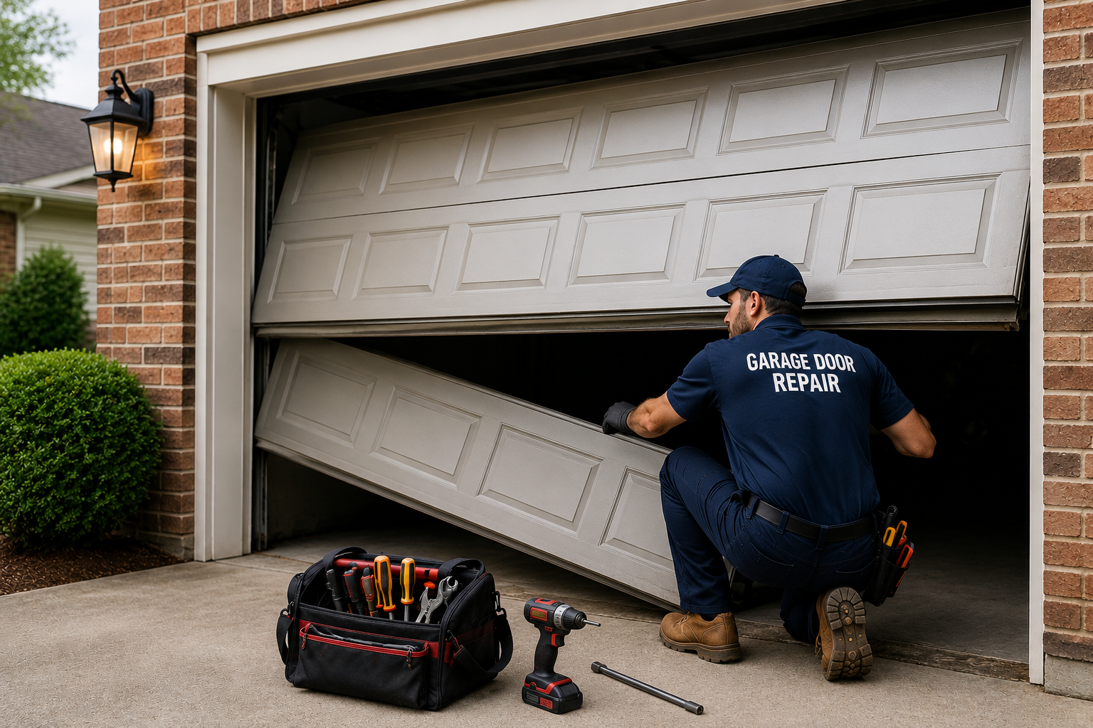 Garage Door Stuck