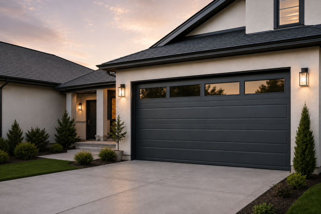 Modern Steel Garage Door